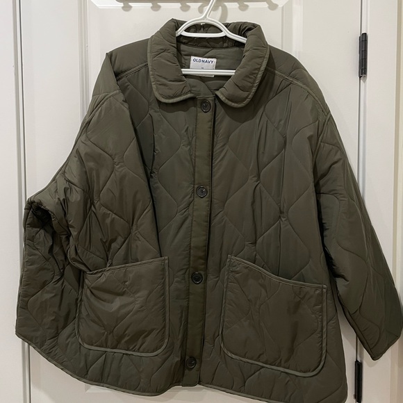 green army surplus jacket - plus-size 3X - Picture 2 of 4
